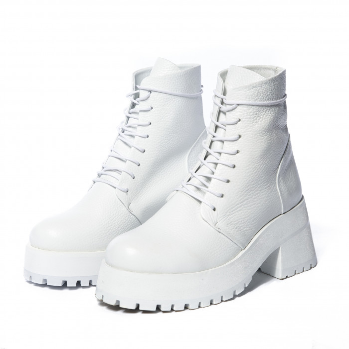 Ботинки белая кирза Ботинки белая кирза