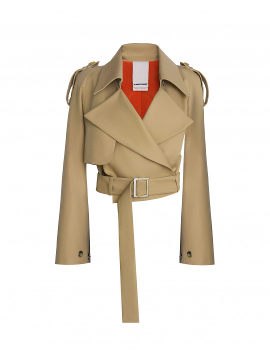 Cropped trenchcoat Caravan