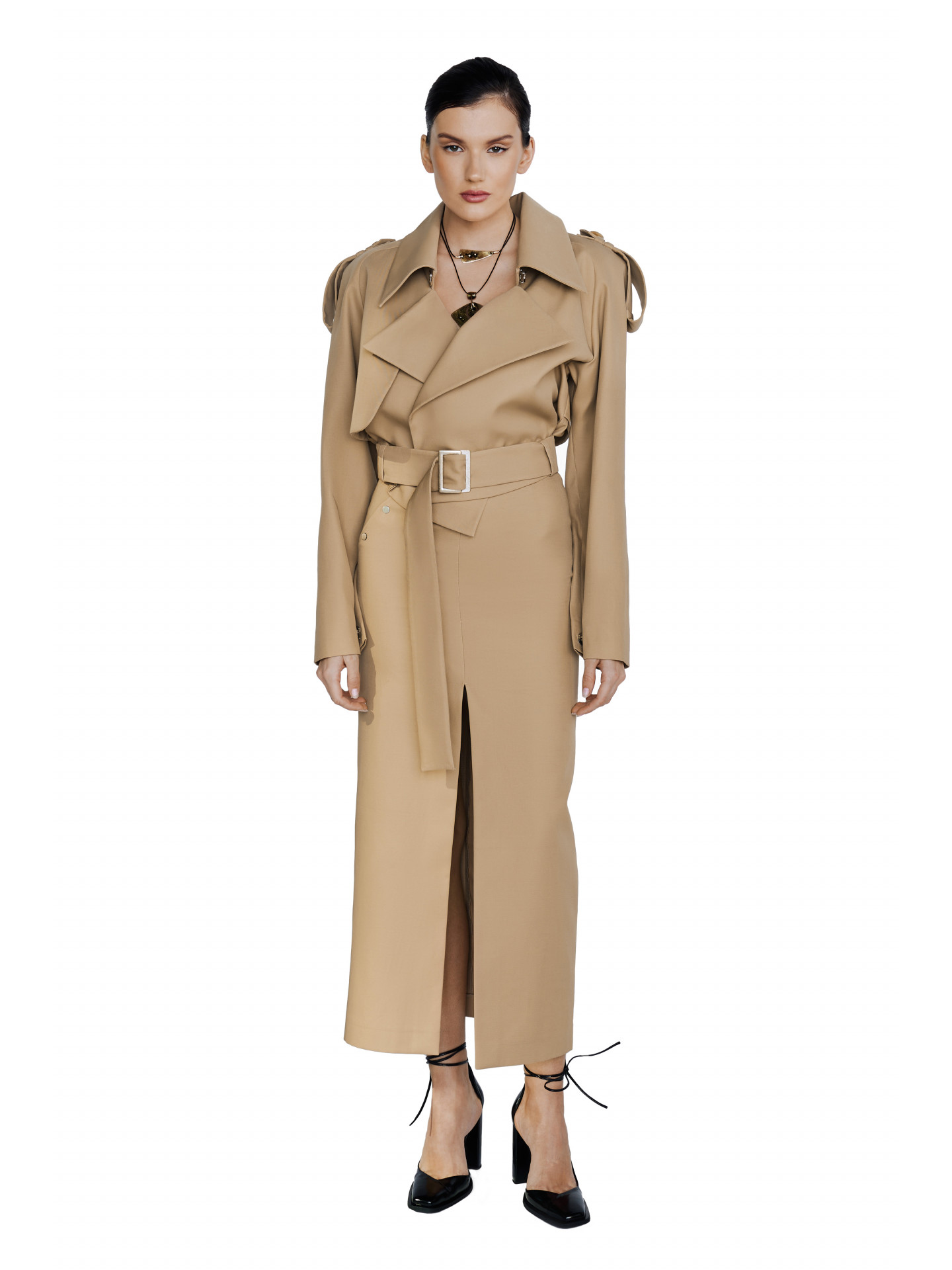 Cropped trenchcoat Caravan
