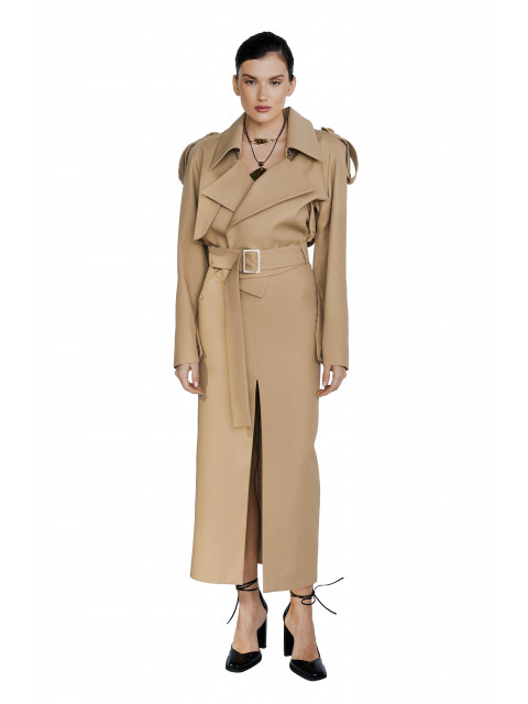 Cropped trenchcoat Caravan Cropped trenchcoat Caravan