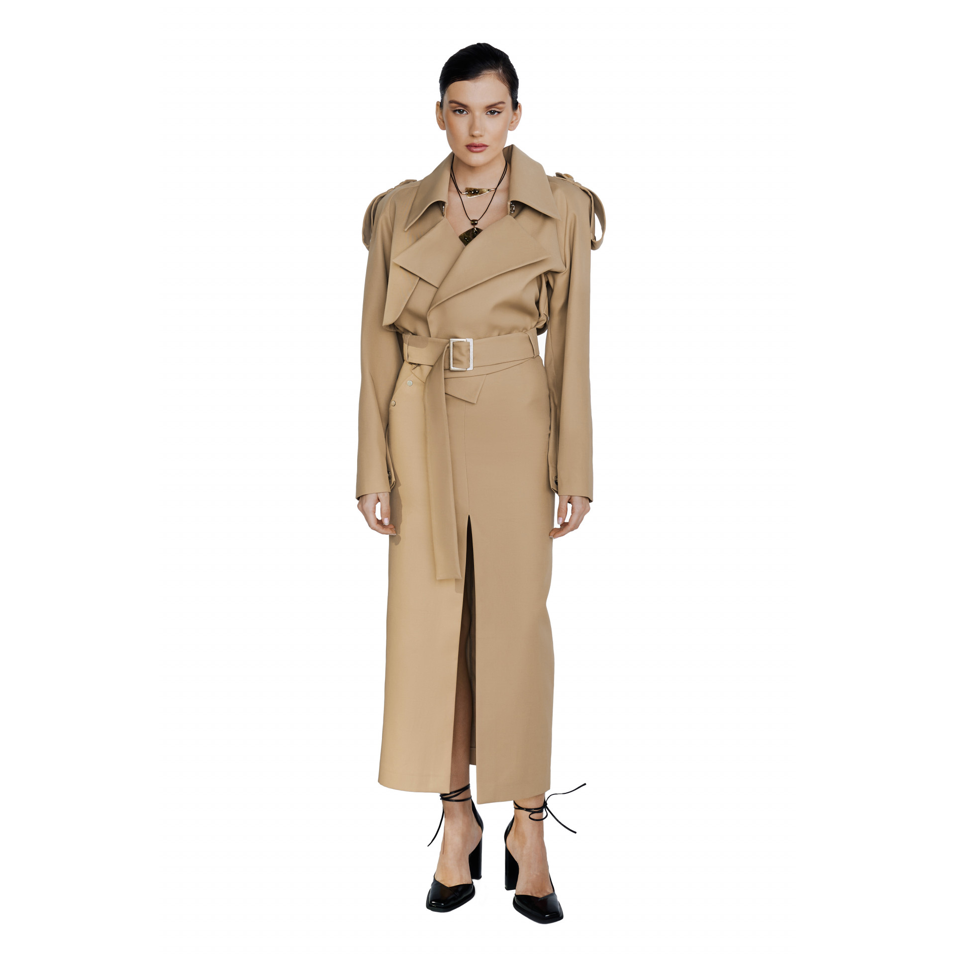 Cropped trenchcoat Caravan Cropped trenchcoat Caravan