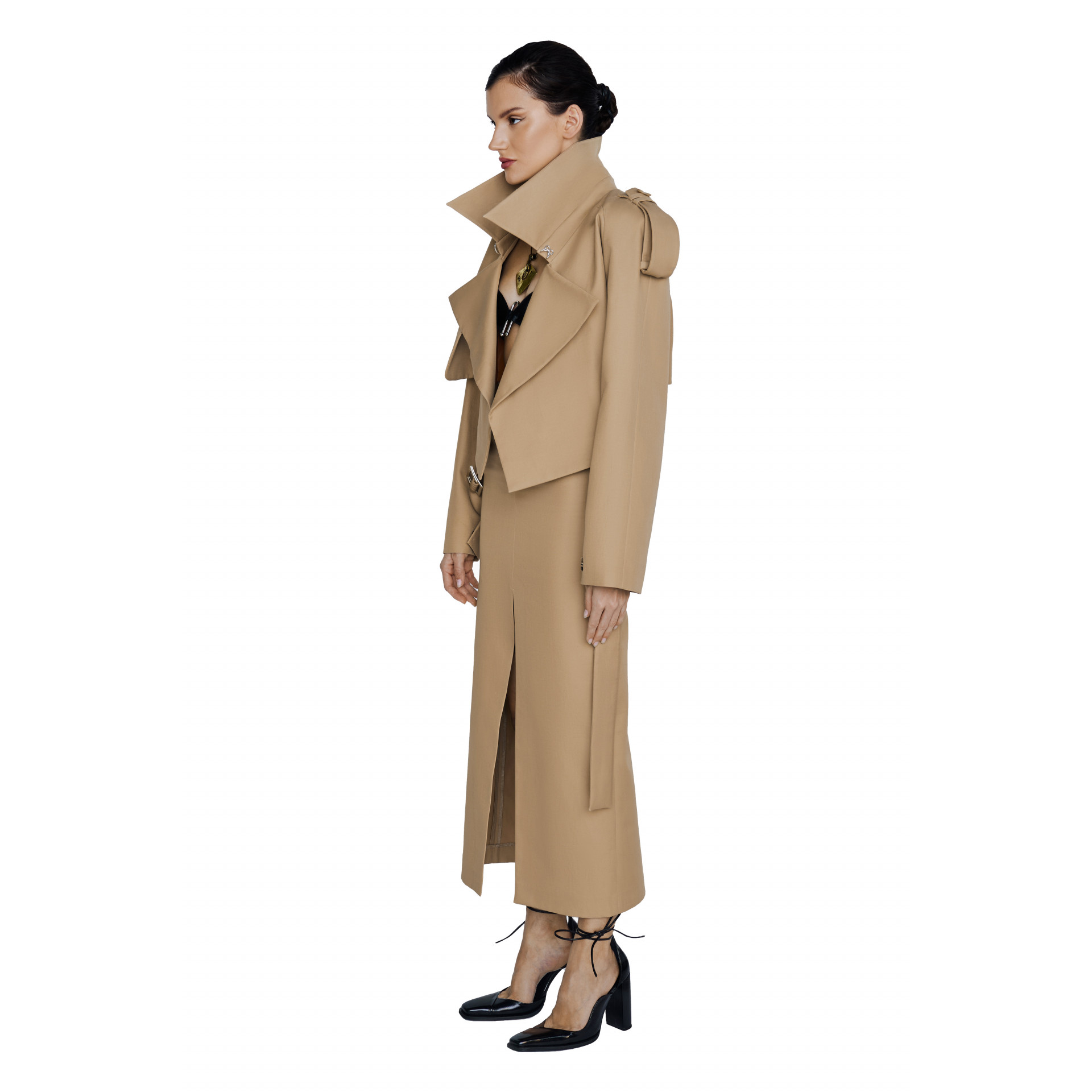 Cropped trenchcoat Caravan Cropped trenchcoat Caravan