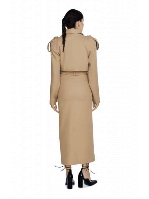 Cropped trenchcoat Caravan Cropped trenchcoat Caravan