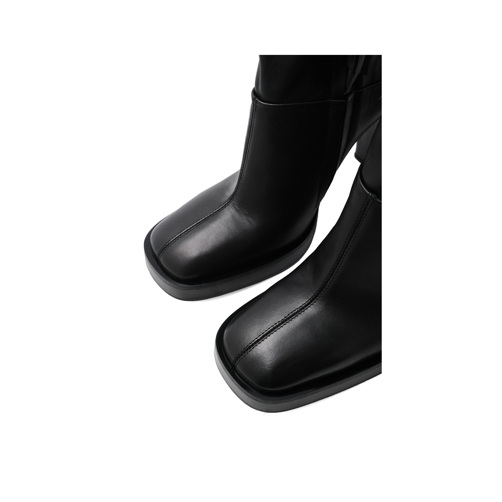 Mixed leather ankle boots Mixed leather ankle boots