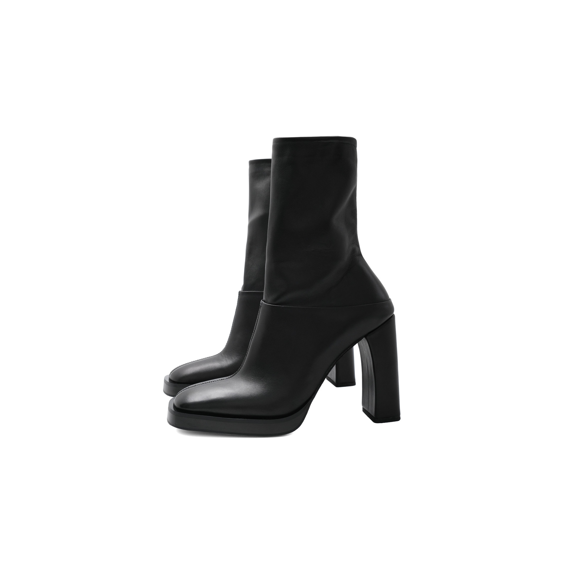 Mixed leather ankle boots Mixed leather ankle boots