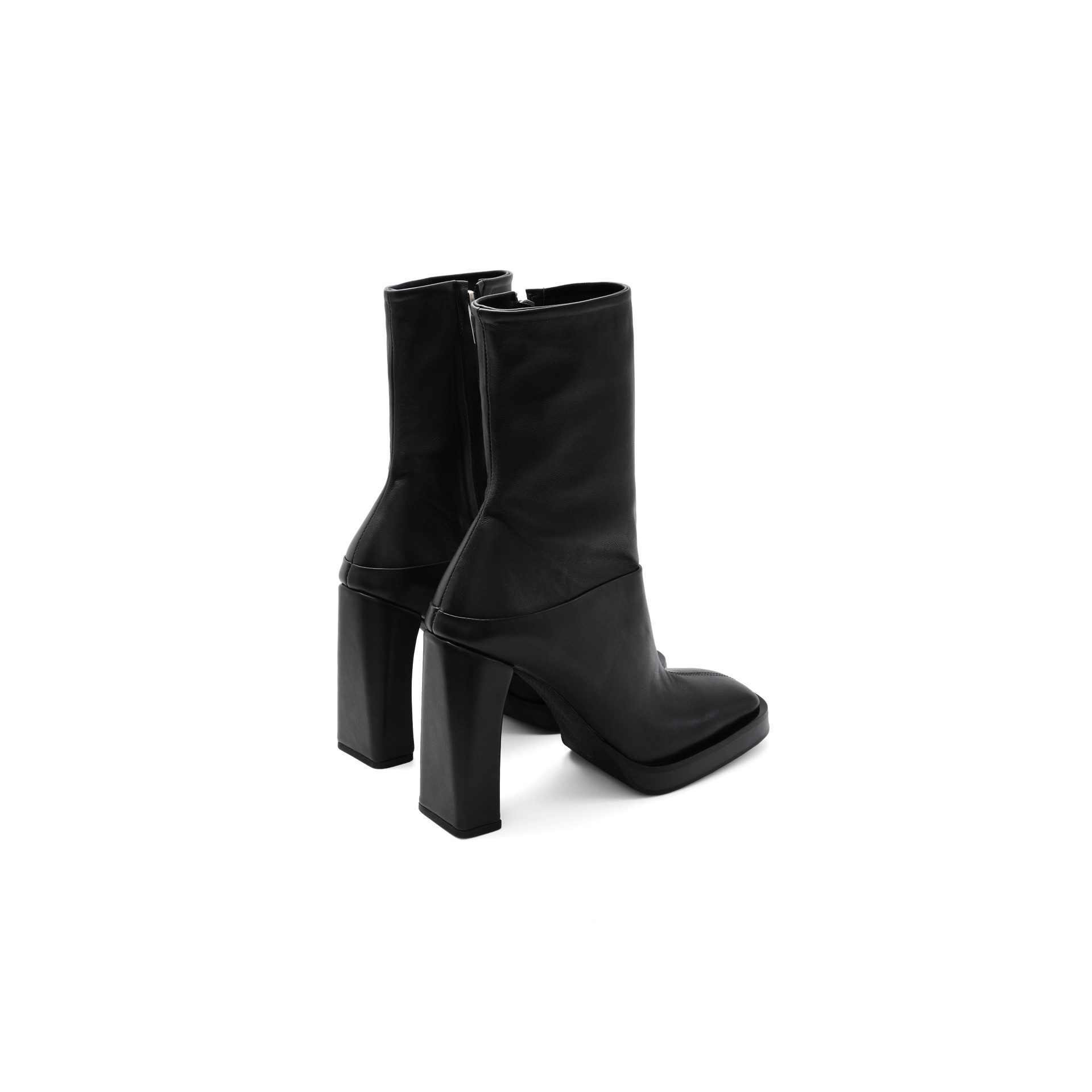 Mixed leather ankle boots Mixed leather ankle boots