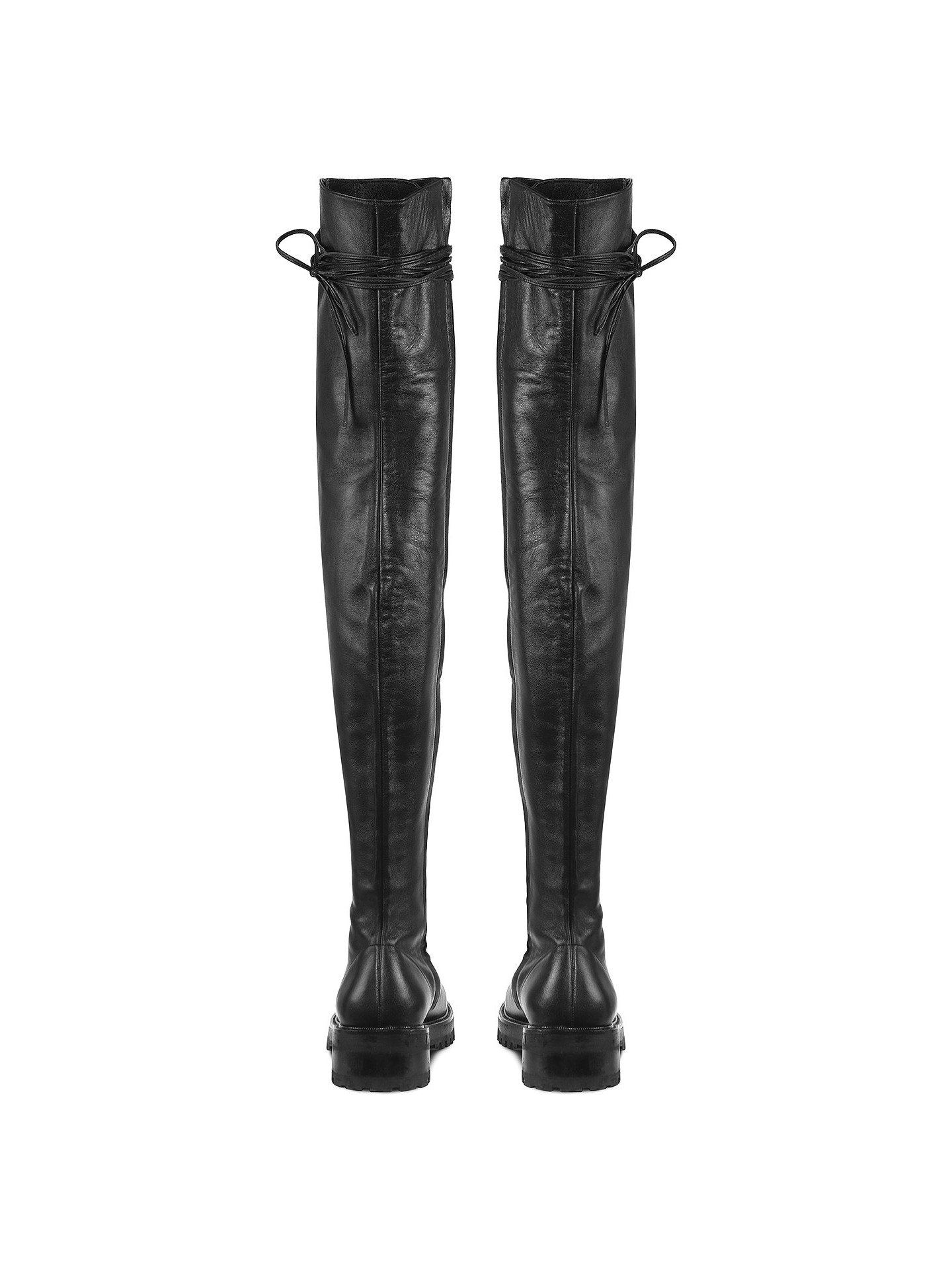 Tractor sole tall boots