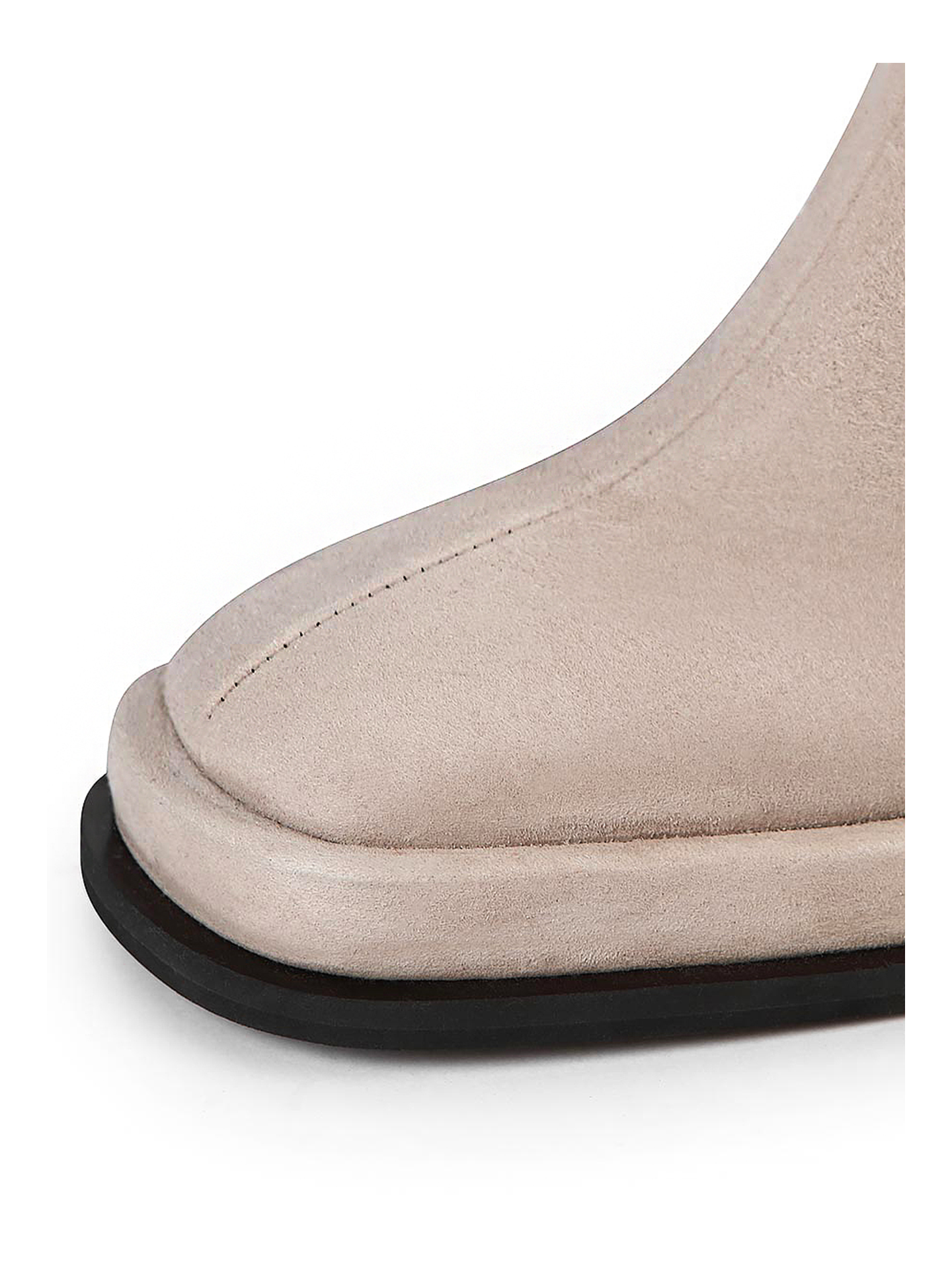 Square toe ankle boots