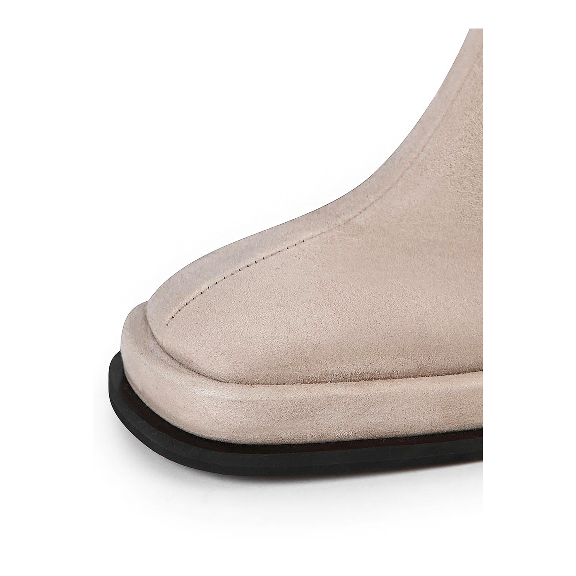Square toe ankle boots