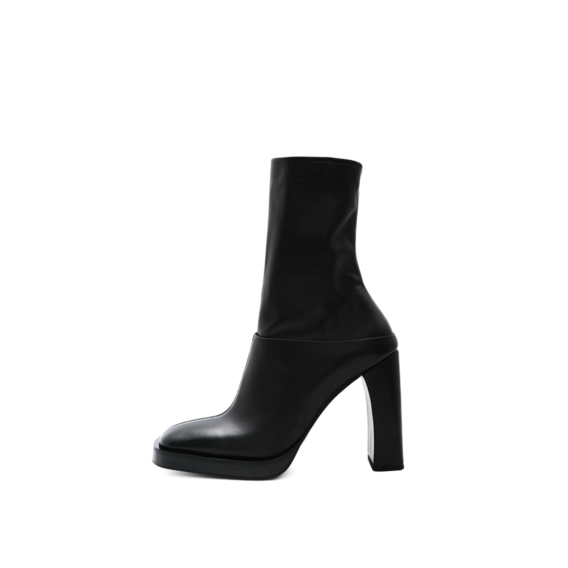 Mixed leather ankle boots Mixed leather ankle boots