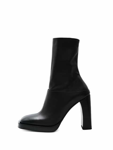 Mixed leather ankle boots Mixed leather ankle boots