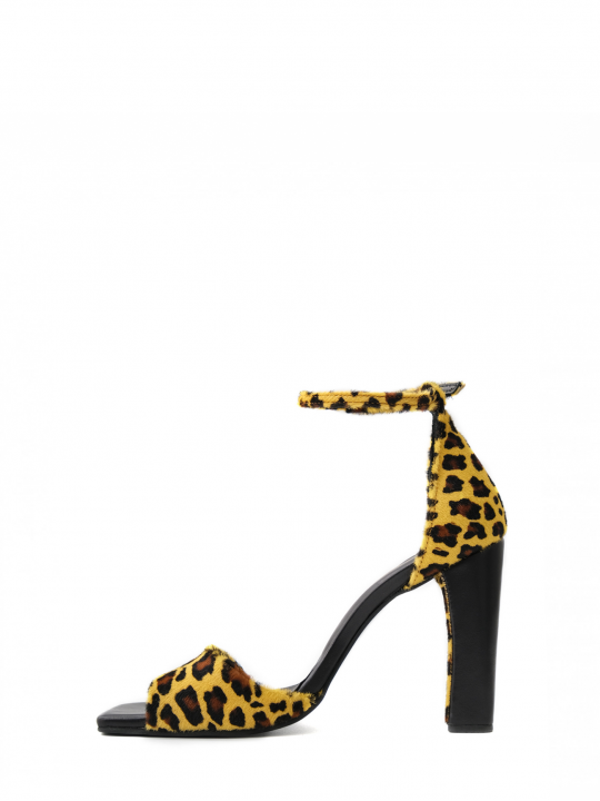 Leopard sandals