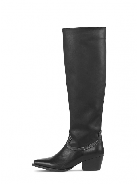 Tall cowboy boots with tape Tall cowboy boots with tape