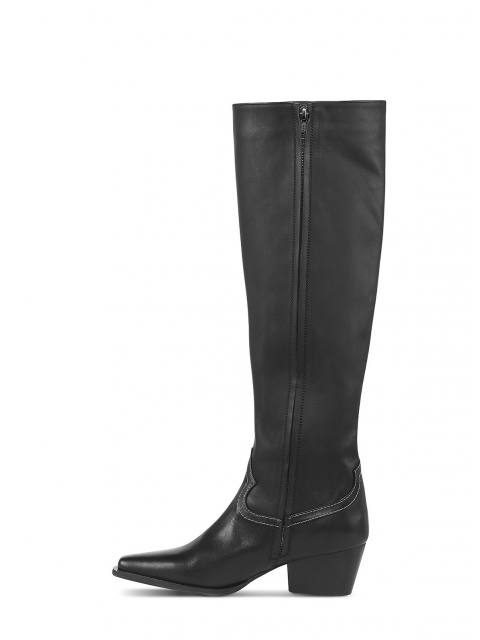 Tall cowboy boots with tape Tall cowboy boots with tape