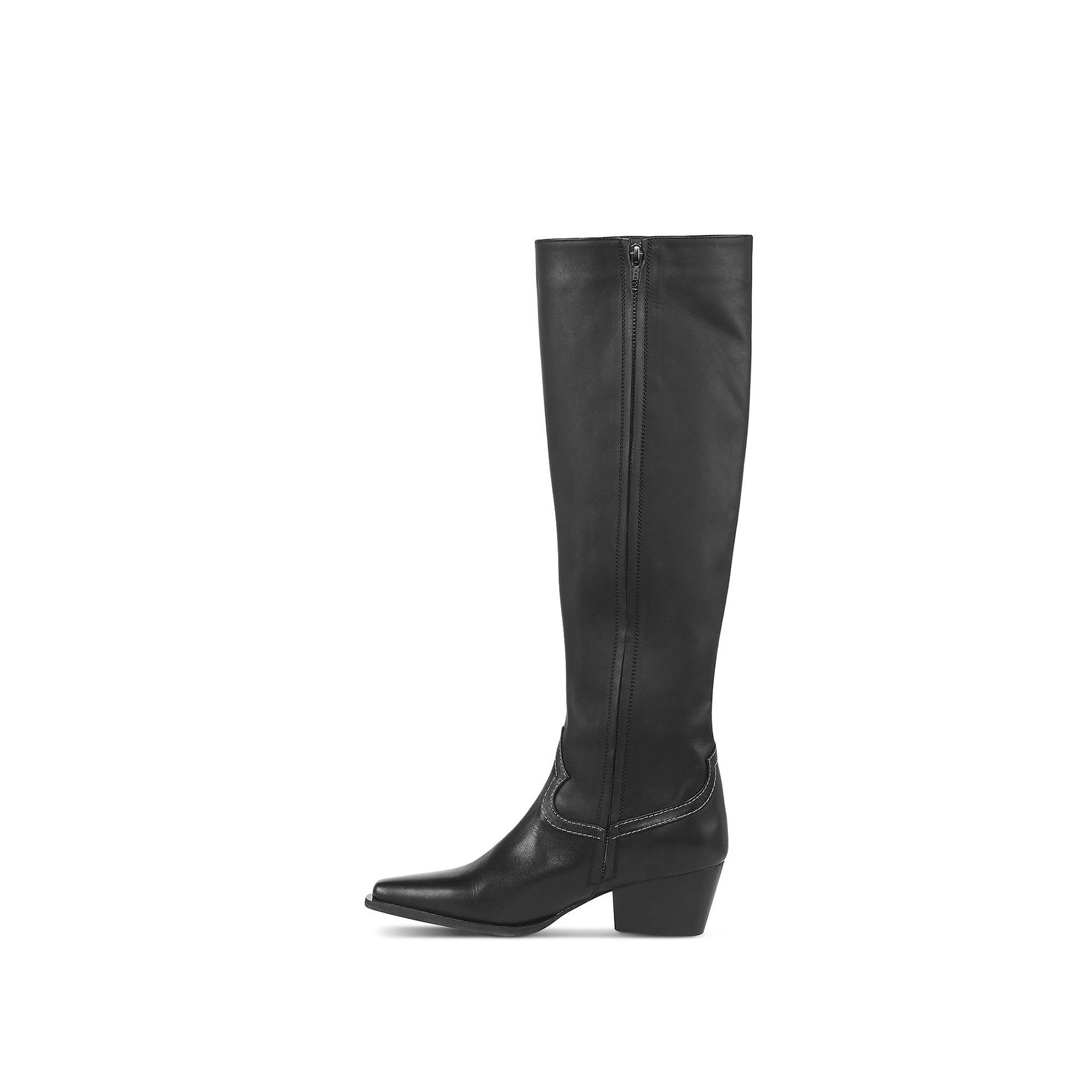 Tall cowboy boots with tape Tall cowboy boots with tape