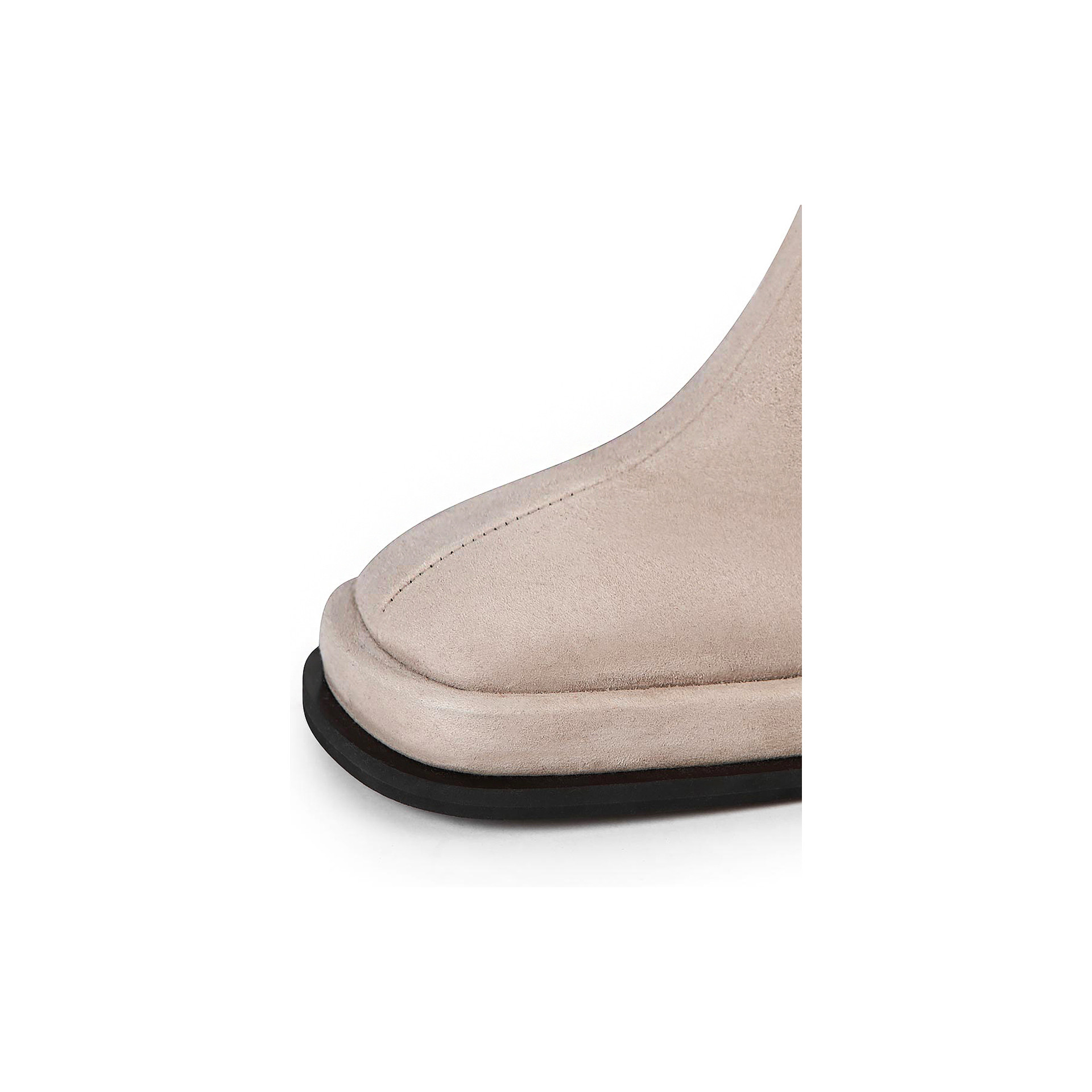 Square toe ankle boots