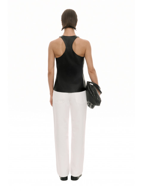 Кожаный топ Кожаный топ