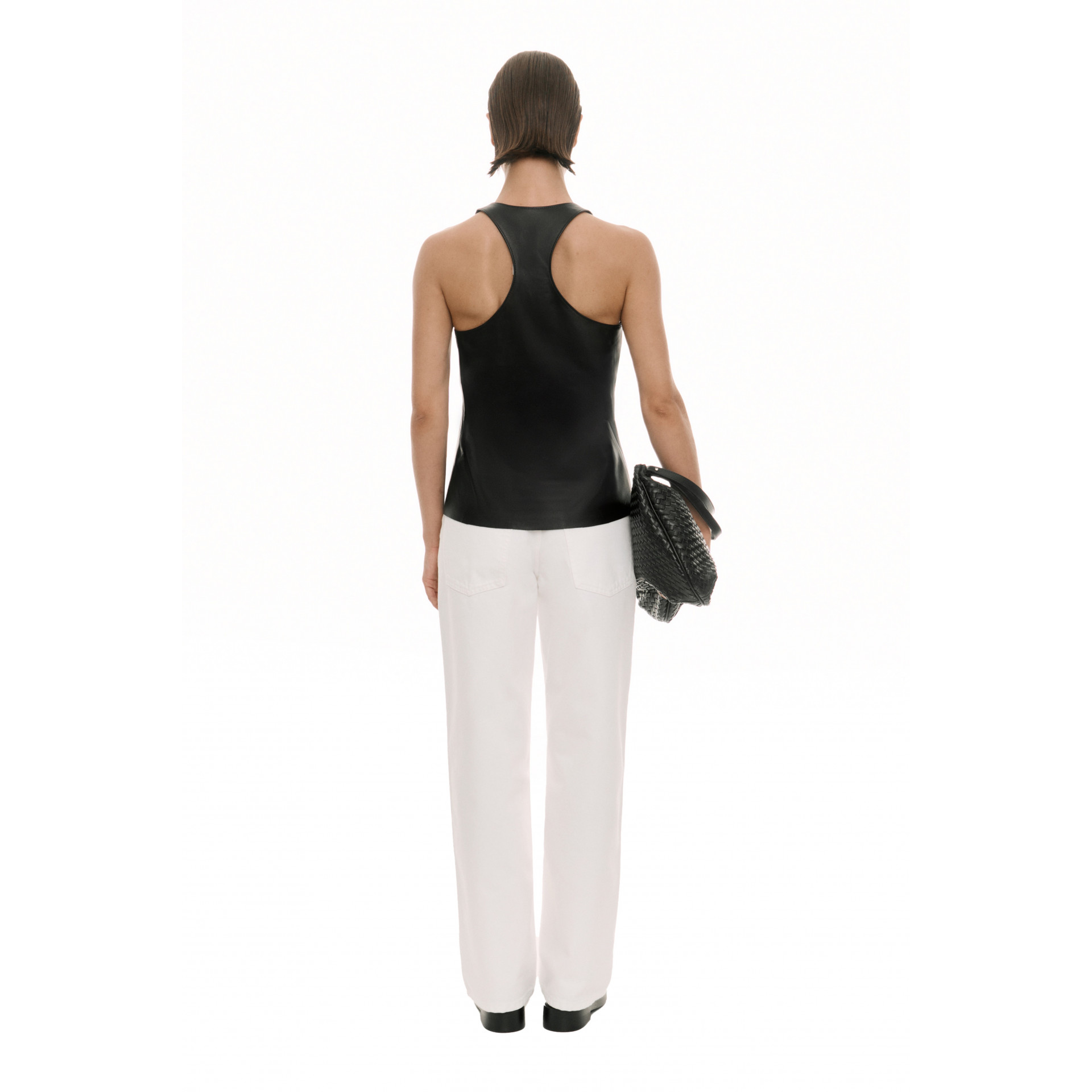 Кожаный топ Кожаный топ