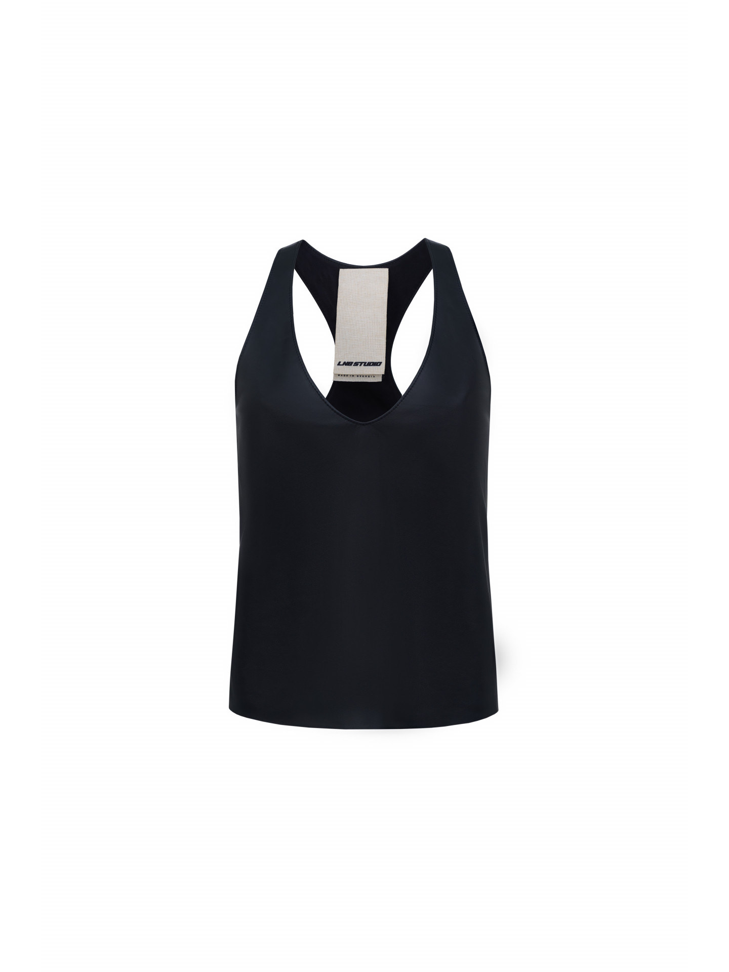 Кожаный топ Кожаный топ