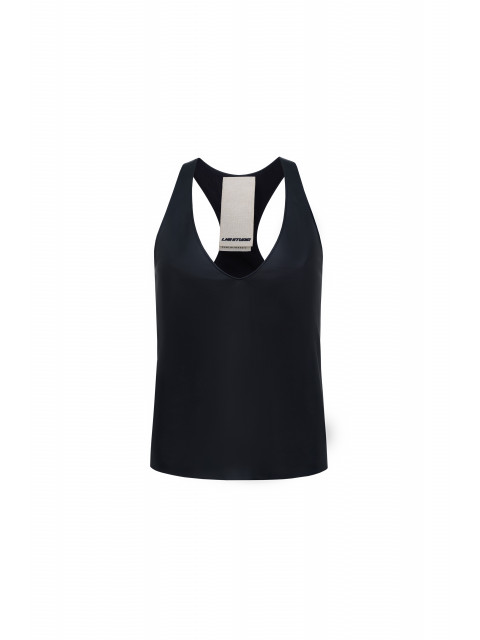 Кожаный топ Кожаный топ