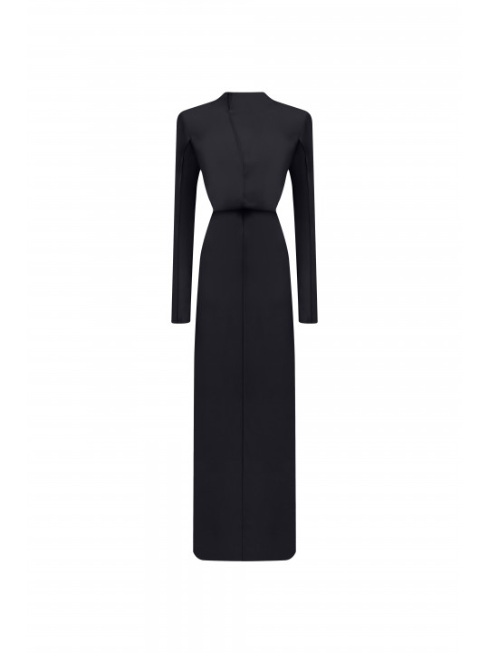 Perpetuam dress in black