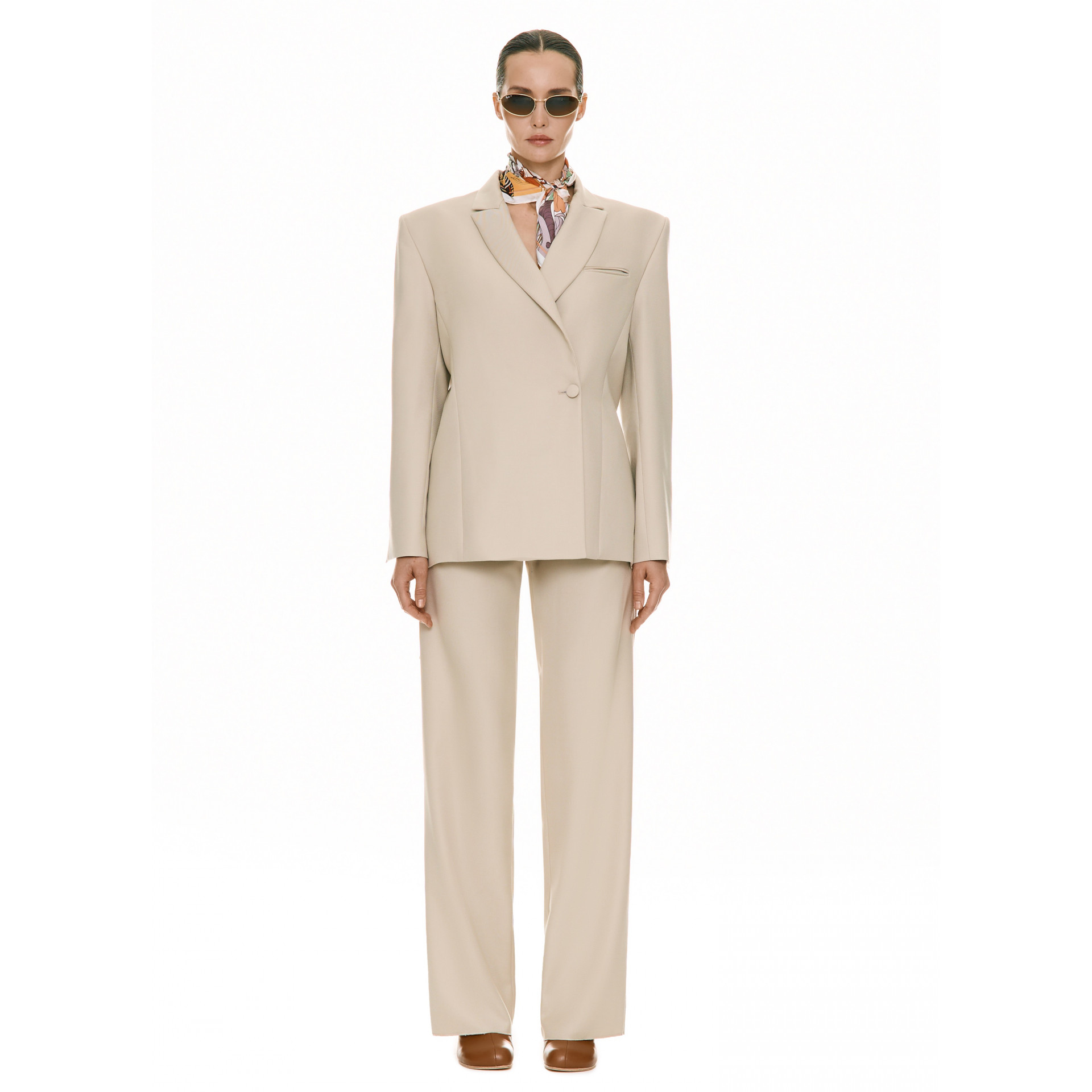 Брюки бежевые Брюки бежевые