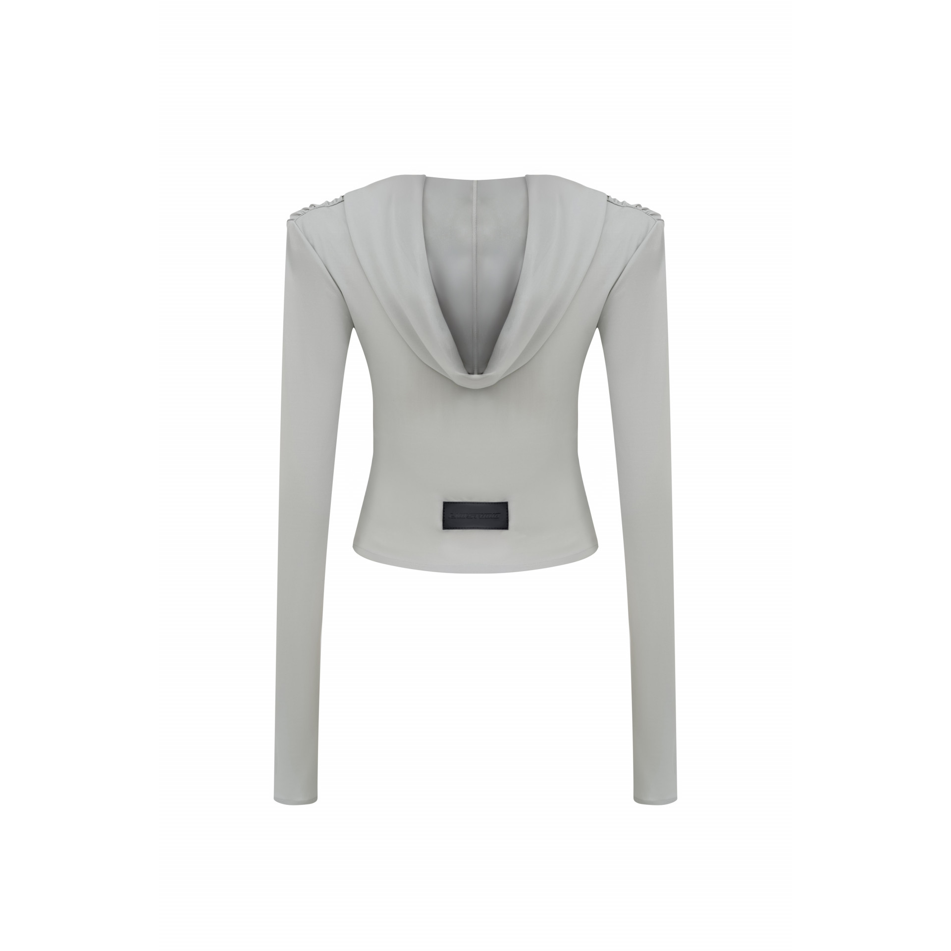Tension Line's grey hooded tunic
