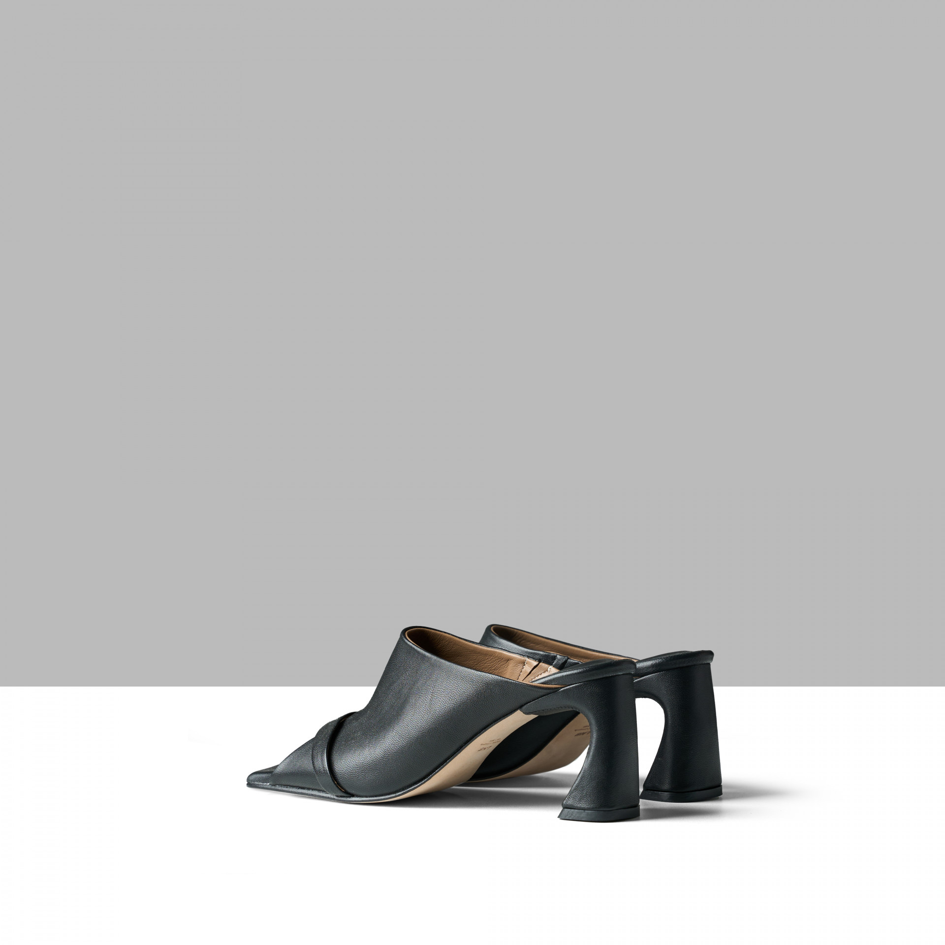 Mules with a stable heel