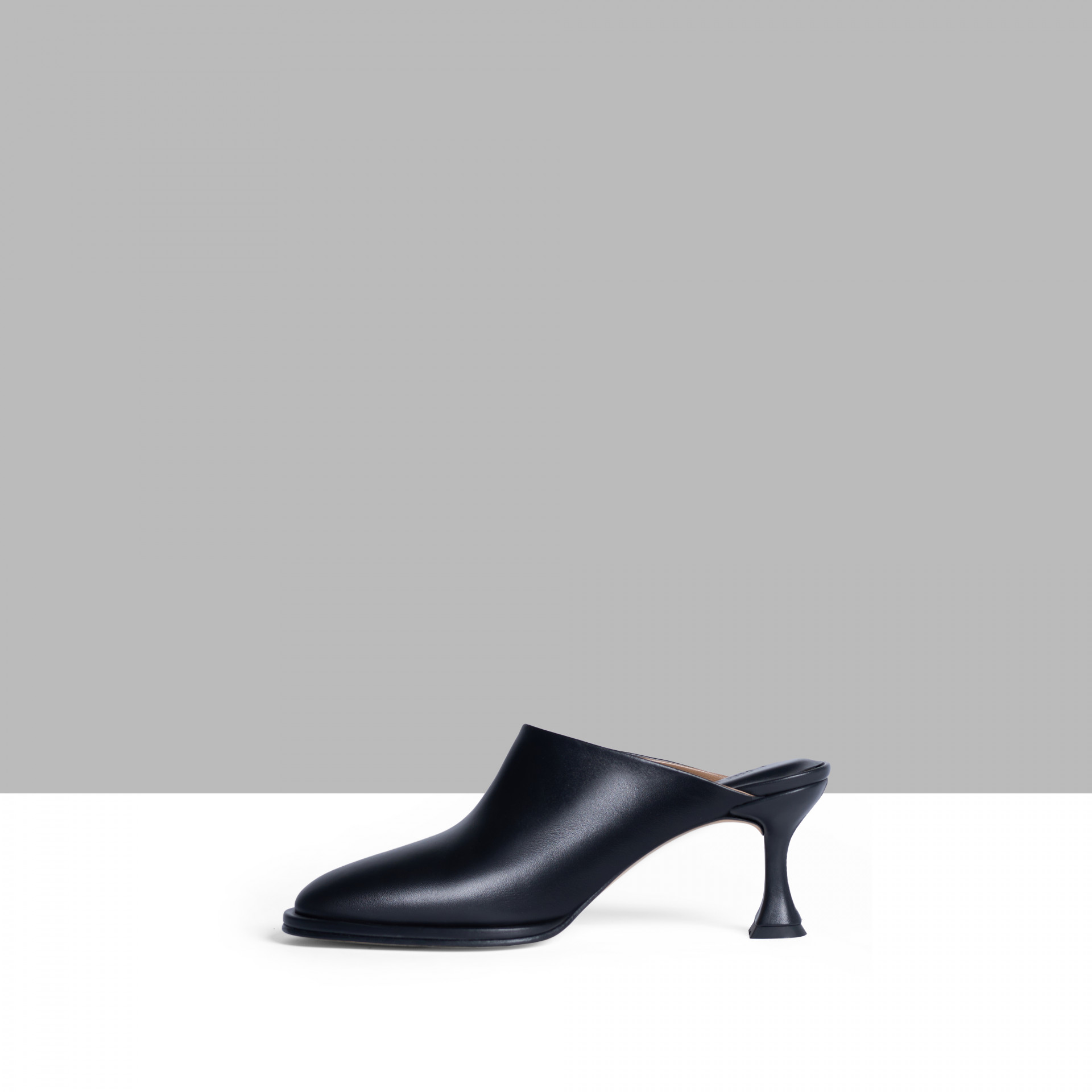 Мюли на каблуке