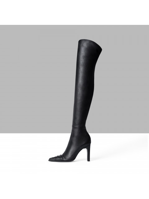 Ботфорты с мятым носом