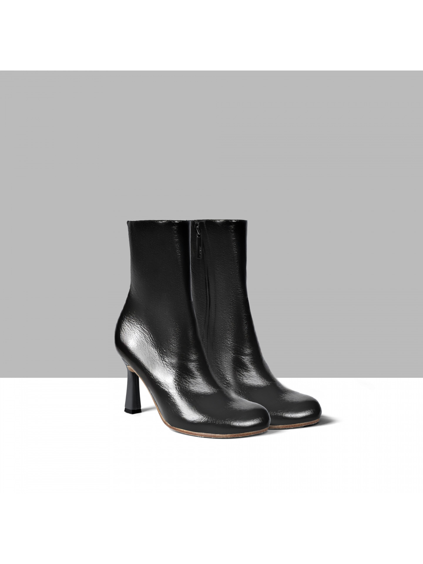 Black ankle boots