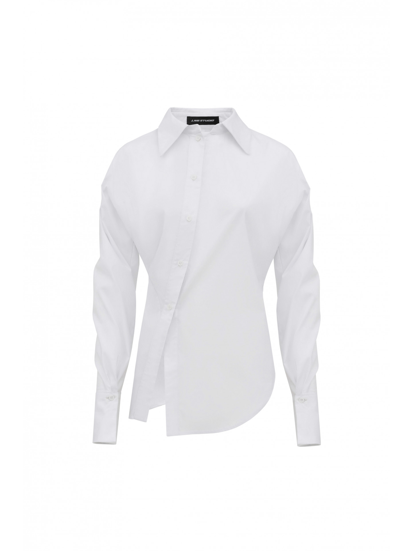 Shirt White Sculpted