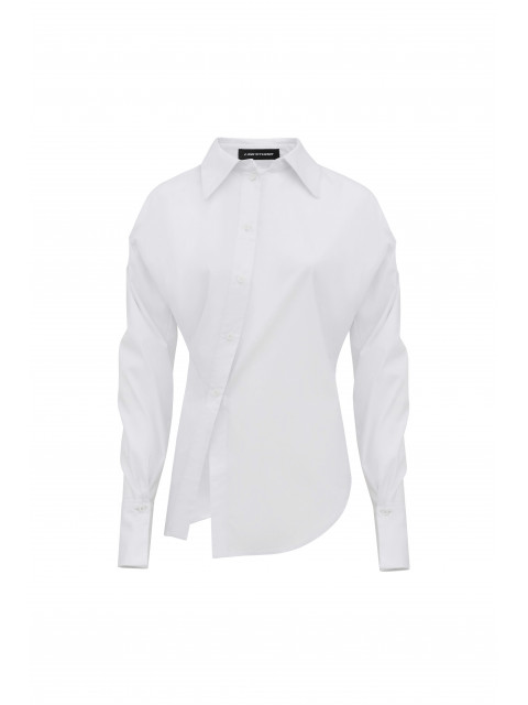 Shirt White Sculpted