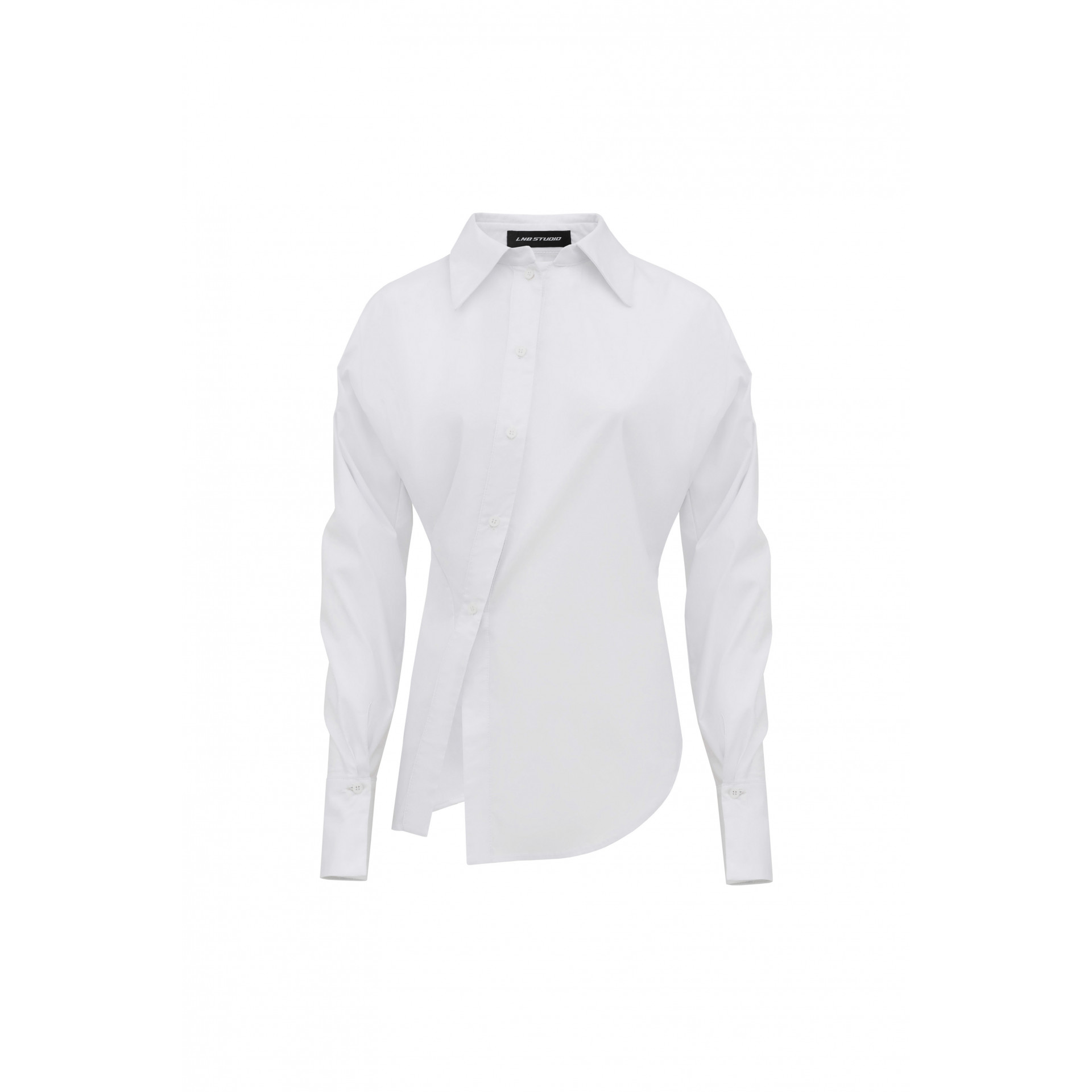 Shirt White Sculpted