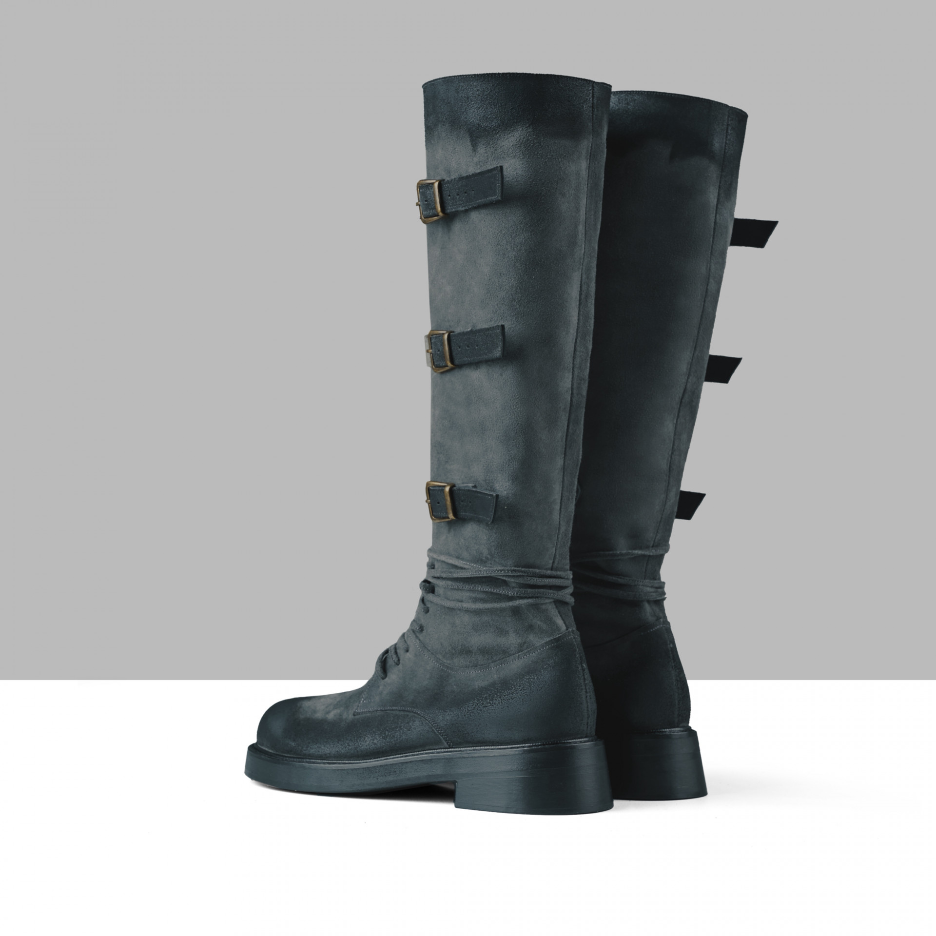Shoreline Rust dark grey Boots