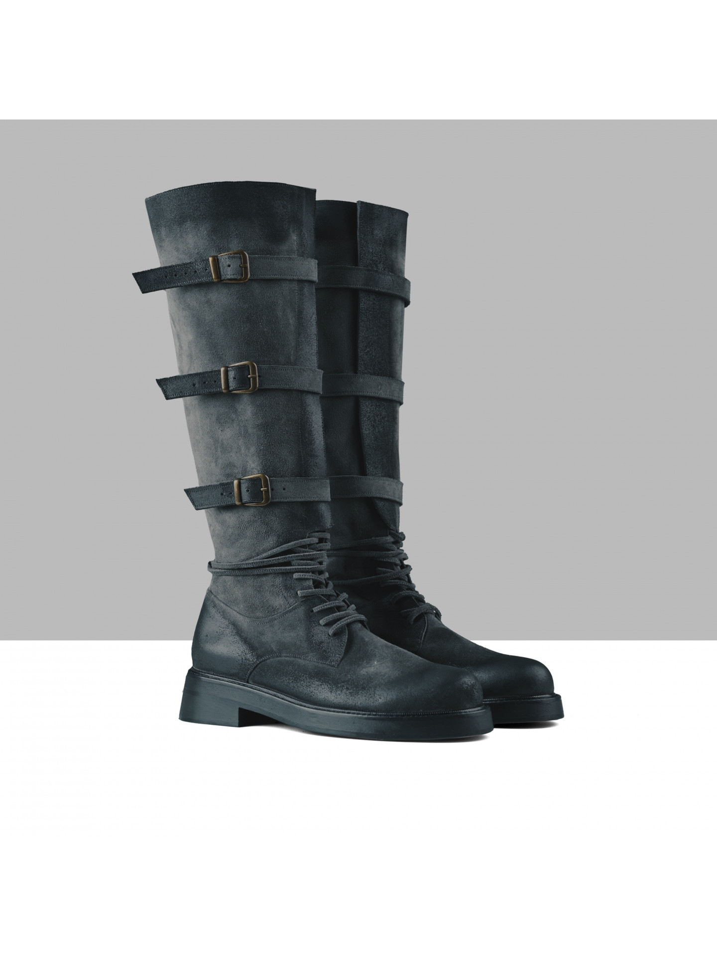 Shoreline Rust dark grey Boots