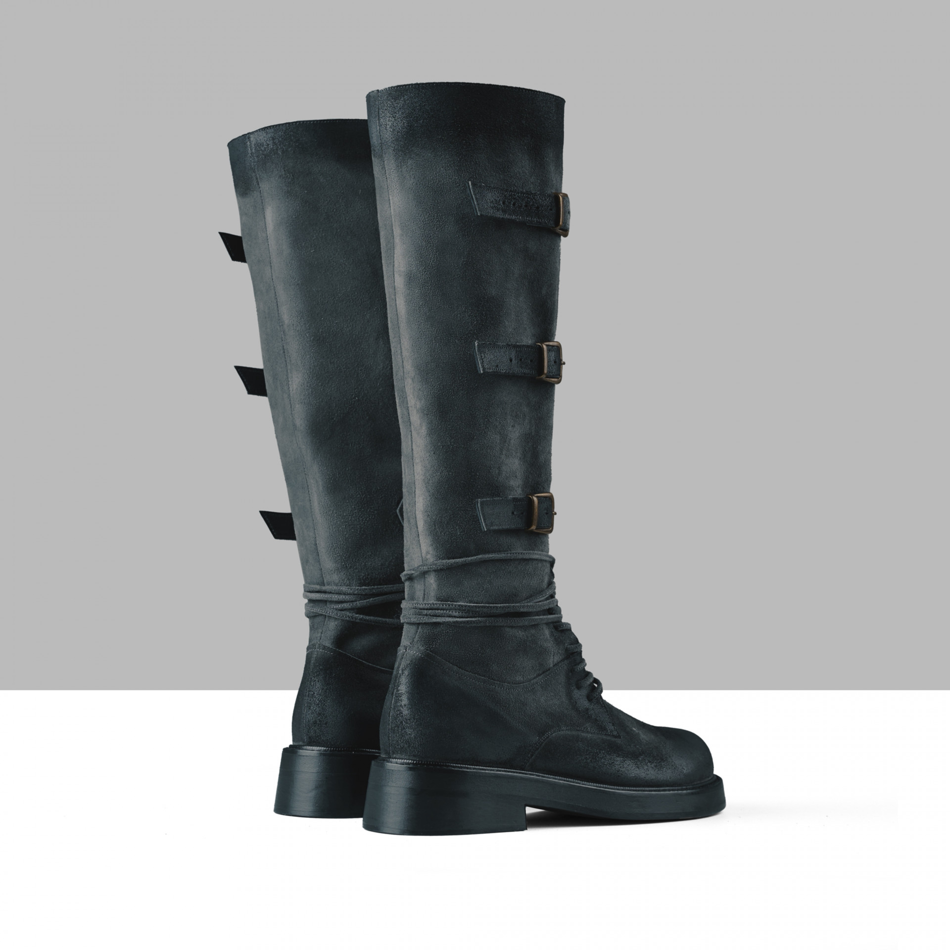 Shoreline Rust dark grey Boots