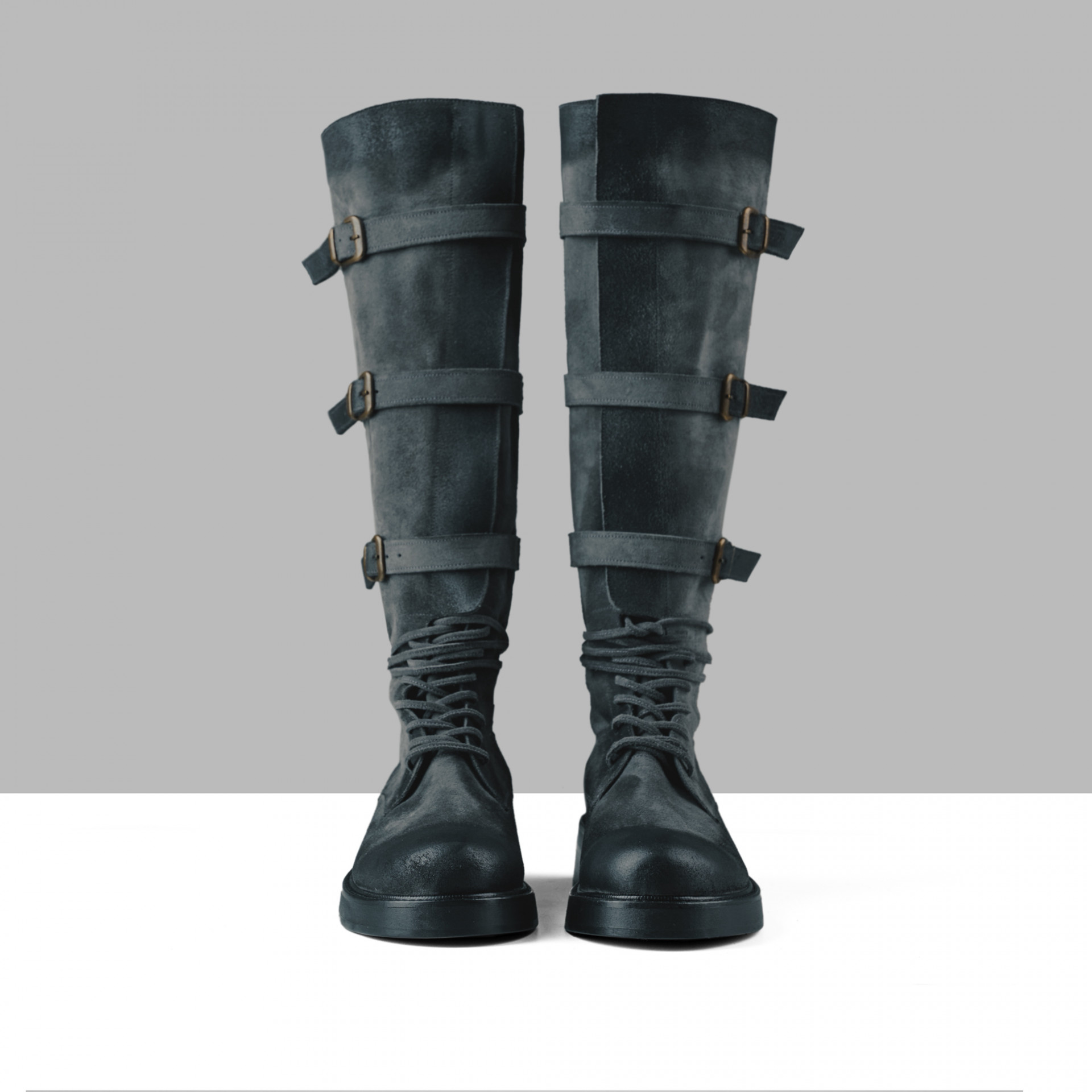 Shoreline Rust dark grey Boots