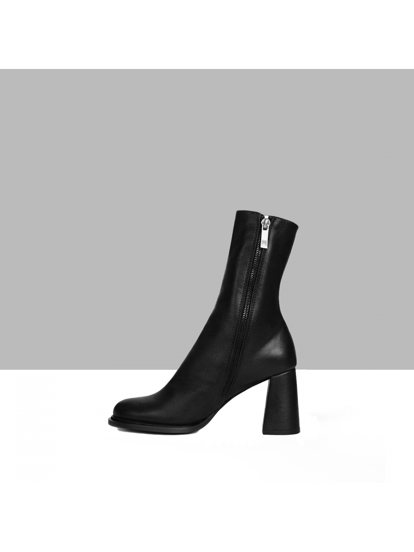Black ankle boots