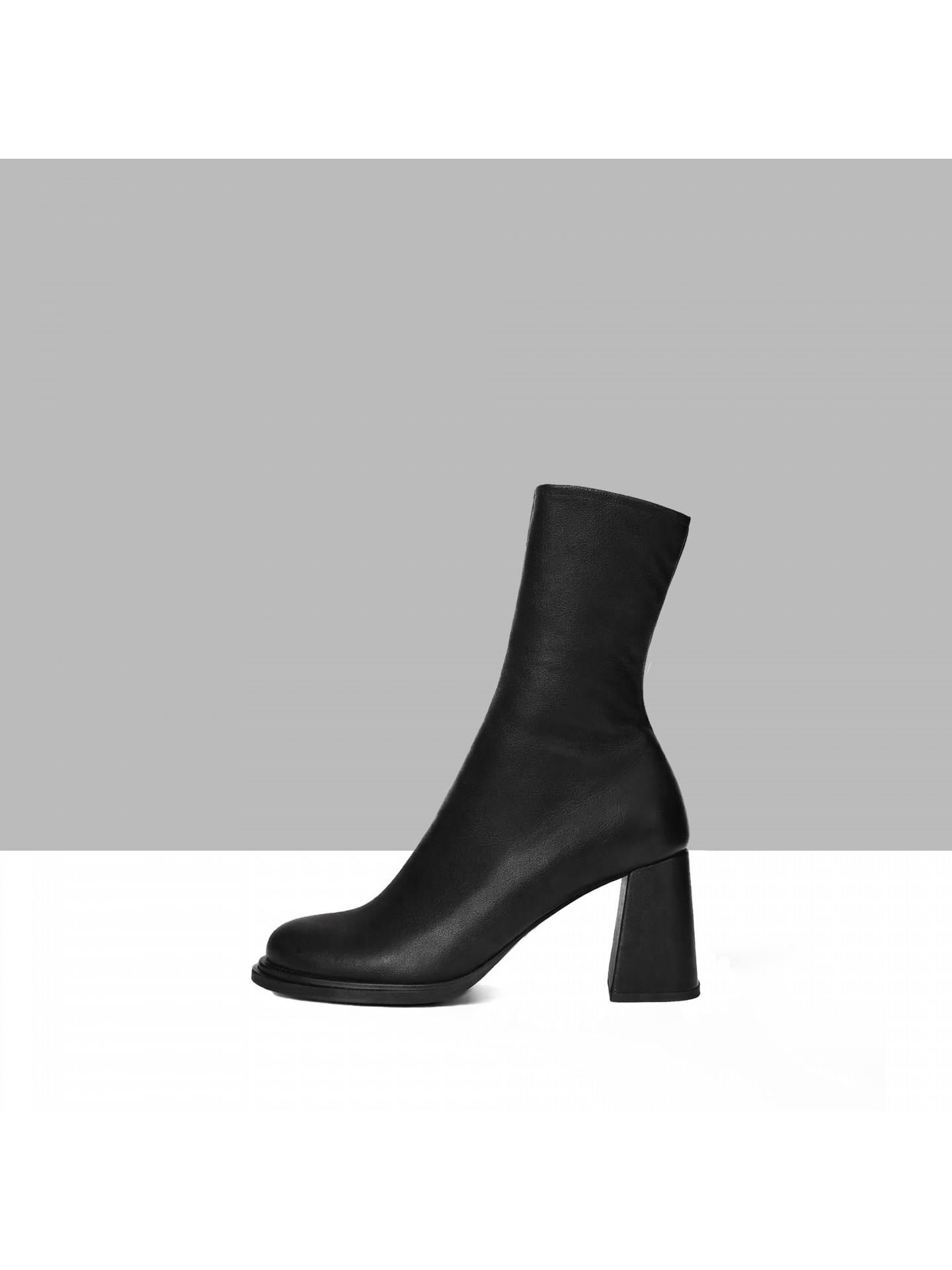 Black ankle boots