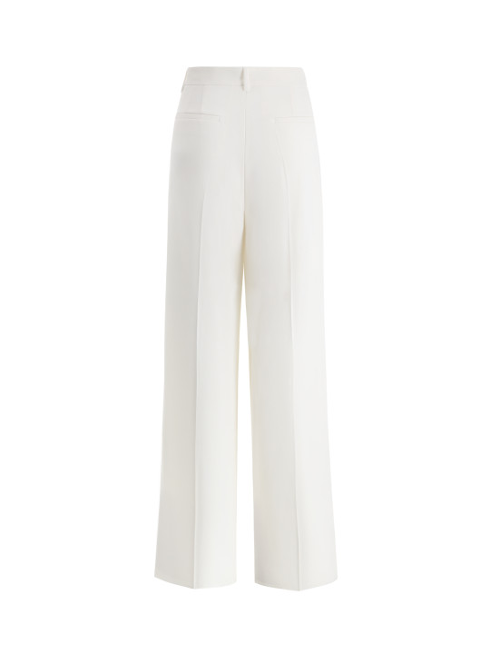 Canvas white trousers