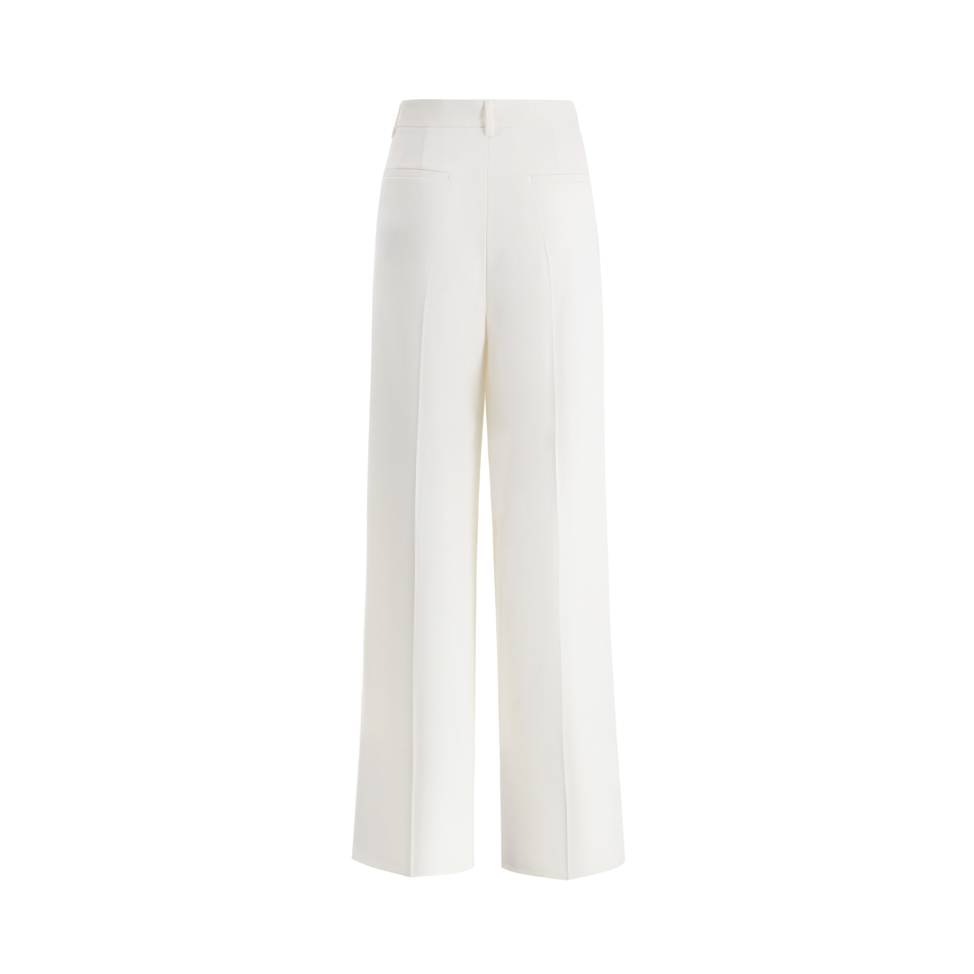 Canvas white trousers