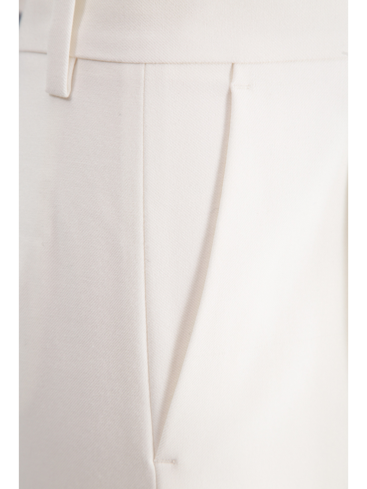 Canvas white trousers